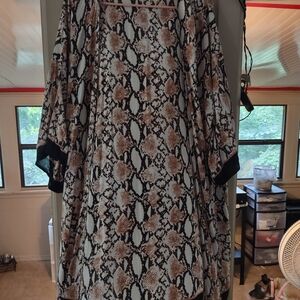 Stylish Snake Print Dress
